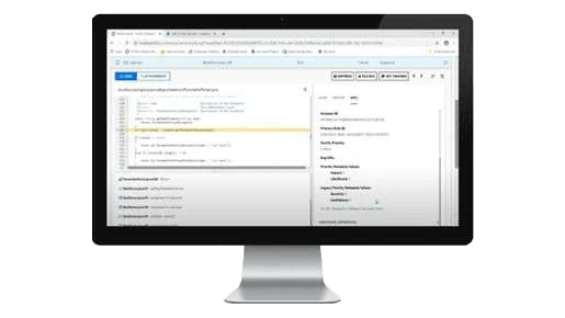 screenshot of OpenText Application Security Aviator